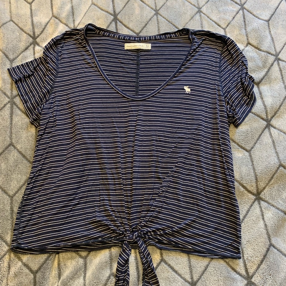 Blue stripe shirt